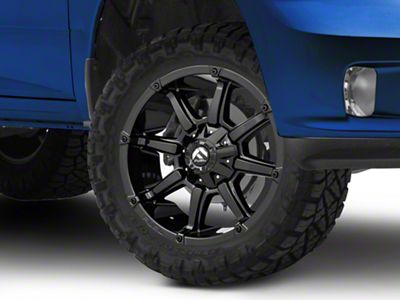 Fuel Wheels Coupler Gloss Black 5-Lug Wheel; 20x9; 1mm Offset (94-01 RAM 1500)