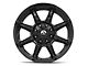 Fuel Wheels Coupler Gloss Black 5-Lug Wheel; 20x9; 1mm Offset (94-01 RAM 1500)