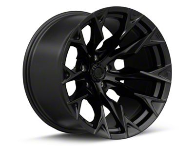 Fuel Wheels Flame Blackout 5-Lug Wheel; 20x10; -18mm Offset (94-01 RAM 1500)