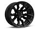 Fuel Wheels Flame Blackout 5-Lug Wheel; 20x10; -18mm Offset (94-01 RAM 1500)