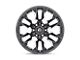 Fuel Wheels Flame Gloss Black Milled 5-Lug Wheel; 20x9; 1mm Offset (94-01 RAM 1500)