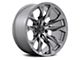 Fuel Wheels Flame Platinum 5-Lug Wheel; 20x9; 1mm Offset (94-01 RAM 1500)