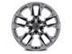 Fuel Wheels Flame Platinum 5-Lug Wheel; 20x9; 1mm Offset (94-01 RAM 1500)