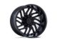 Fuel Wheels Hurricane Blackout 5-Lug Wheel; 20x10; -18mm Offset (94-01 RAM 1500)