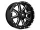 Fuel Wheels Maverick Gloss Black Milled 5-Lug Wheel; 20x9; 1mm Offset (94-01 RAM 1500)