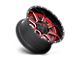 Fuel Wheels Maverick Gloss Red 5-Lug Wheel; 20x10; -19mm Offset (94-01 RAM 1500)