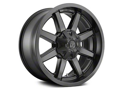 Fuel Wheels Maverick Satin Black 5-Lug Wheel; 20x10; -12mm Offset (94-01 RAM 1500)