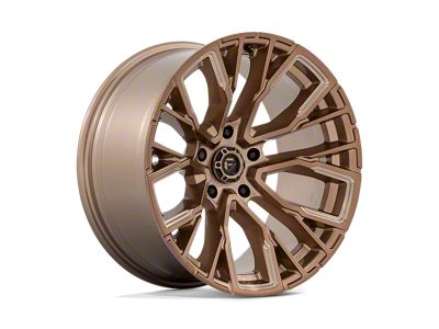 Fuel Wheels Rebar Platinum Bronze Milled 5-Lug Wheel; 20x10; -18mm Offset (94-01 RAM 1500)