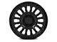 Fuel Wheels Rincon Matte Black with Gloss Black Lip 5-Lug Wheel; 18x9; 1mm Offset (94-01 RAM 1500)