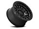 Fuel Wheels Rincon Matte Black with Gloss Black Lip 5-Lug Wheel; 18x9; 1mm Offset (94-01 RAM 1500)