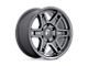 Fuel Wheels Slayer Matte Gunmetal 5-Lug Wheel; 17x9; -38mm Offset (94-01 RAM 1500)