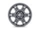 Fuel Wheels Slayer Matte Gunmetal 5-Lug Wheel; 17x9; -38mm Offset (94-01 RAM 1500)