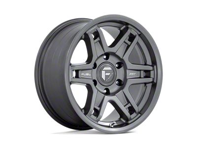 Fuel Wheels Slayer Matte Gunmetal 5-Lug Wheel; 20x9; 1mm Offset (94-01 RAM 1500)