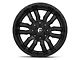 Fuel Wheels Sledge Matte Black 5-Lug Wheel; 20x10; -18mm Offset (94-01 RAM 1500)