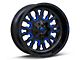 Fuel Wheels Stroke Gloss Black with Blue Tinted Clear 5-Lug Wheel; 18x9; 20mm Offset (94-01 RAM 1500)