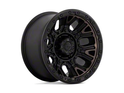 Fuel Wheels Traction Matte Black with Double Dark Tint 5-Lug Wheel; 20x9; 1mm Offset (94-01 RAM 1500)