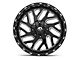 Fuel Wheels Triton Gloss Black Milled 5-Lug Wheel; 20x10; -18mm Offset (94-01 RAM 1500)