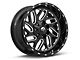 Fuel Wheels Triton Gloss Black Milled 5-Lug Wheel; 20x10; -18mm Offset (94-01 RAM 1500)