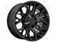 Fuel Wheels Twitch Blackout 5-Lug Wheel; 20x9; 1mm Offset (94-01 RAM 1500)