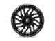 Fuel Wheels Typhoon Gloss Black 5-Lug Wheel; 22x12; -44mm Offset (94-01 RAM 1500)