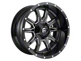 Fuel Wheels Vandal Gloss Black Milled 5-Lug Wheel; 20x9; 1mm Offset (94-01 RAM 1500)