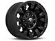 Fuel Wheels Vapor Matte Black 5-Lug Wheel; 17x9; 1mm Offset (94-01 RAM 1500)