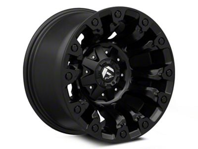 Fuel Wheels Vapor Matte Black 5-Lug Wheel; 22x10; 10mm Offset (94-01 RAM 1500)