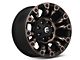 Fuel Wheels Vapor Matte Black Machined 5-Lug Wheel; 17x9; 1mm Offset (94-01 RAM 1500)