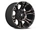 Fuel Wheels Vapor Matte Black Machined with Dark Tint 5-Lug Wheel; 20x10; -18mm Offset (94-01 RAM 1500)