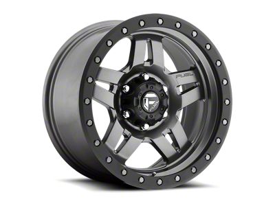 Fuel Wheels Anza Matte Gunmetal 8-Lug Wheel; 18x9; 1mm Offset (94-02 RAM 2500)