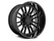 Fuel Wheels Clash Gloss Black 8-Lug Wheel; 20x9; 1mm Offset (94-02 RAM 2500)