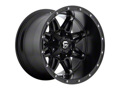 Fuel Wheels Hostage Matte Black 8-Lug Wheel; 18x12; -44mm Offset (94-02 RAM 2500)