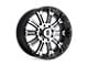 Fuel Wheels Maverick Gloss Black Milled 8-Lug Wheel; 22x12; -44mm Offset (94-02 RAM 2500)