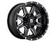 Fuel Wheels Maverick Matte Black Milled 8-Lug Wheel; 18x9; -12mm Offset (94-02 RAM 2500)