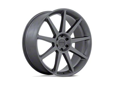 Fuel Wheels Militia Matte Anthracite and Black 8-Lug Wheel; 20x10; -18mm Offset (94-02 RAM 2500)