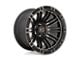 Fuel Wheels Saber Gloss Black Milled 8-Lug Wheel; 24x12; -44mm Offset (94-02 RAM 2500)