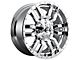 Fuel Wheels Sledge Chrome 8-Lug Wheel; 20x9; 1mm Offset (94-02 RAM 2500)