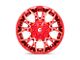 Fuel Wheels Twitch Candy Red Milled 8-Lug Wheel; 20x9; 1mm Offset (94-02 RAM 2500)