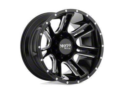 Fuel Wheels Blitz Gloss Black 8-Lug Wheel; 22x12; -44mm Offset (94-02 RAM 3500 SRW)