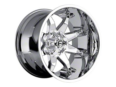 Fuel Wheels Octane Chrome 8-Lug Wheel; 20x12; -44mm Offset (94-02 RAM 3500 SRW)