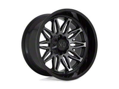 Fuel Wheels Twitch Blackout 8-Lug Wheel; 22x10; -18mm Offset (94-02 RAM 3500 SRW)