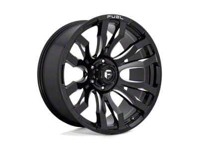 Fuel Wheels Blitz Gloss Black Milled 8-Lug Wheel; 20x10; -18mm Offset (99-07 F-250 Super Duty)