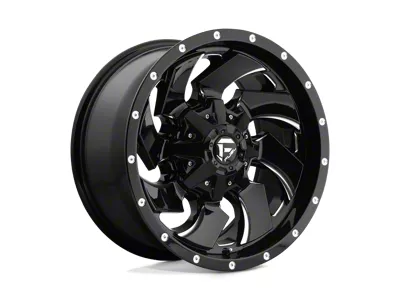 Fuel Wheels Cleaver Gloss Black Milled 8-Lug Wheel; 20x9; 1mm Offset (99-07 F-250 Super Duty)