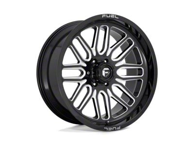 Fuel Wheels Ignite Gloss Black Milled 8-Lug Wheel; 22x12; -43mm Offset (99-07 F-250 Super Duty)