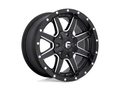 Fuel Wheels Maverick Matte Black Milled 8-Lug Wheel; 24x14; -75mm Offset (99-07 F-250 Super Duty)