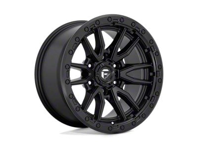 Fuel Wheels Rebel Matte Black 8-Lug Wheel; 20x9; 1mm Offset (99-07 F-250 Super Duty)