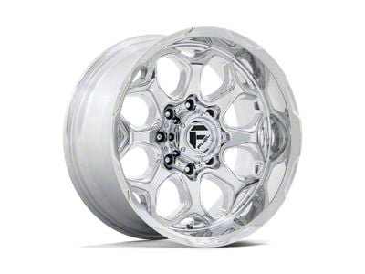 Fuel Wheels Scepter Polished Milled 8-Lug Wheel; 22x12; -44mm Offset (99-07 F-250 Super Duty)