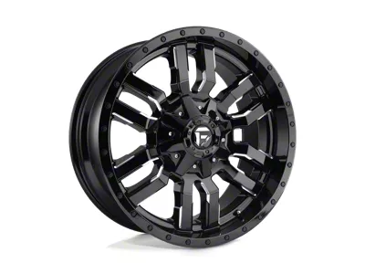 Fuel Wheels Sledge Gloss Black Milled 8-Lug Wheel; 20x10; -18mm Offset (99-07 F-250 Super Duty)