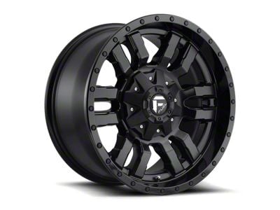 Fuel Wheels Sledge Gloss Matte Black 8-Lug Wheel; 18x9; 20mm Offset (99-07 F-250 Super Duty)