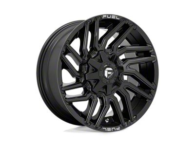 Fuel Wheels Typhoon Gloss Black 8-Lug Wheel; 20x10; -18mm Offset (99-07 F-250 Super Duty)